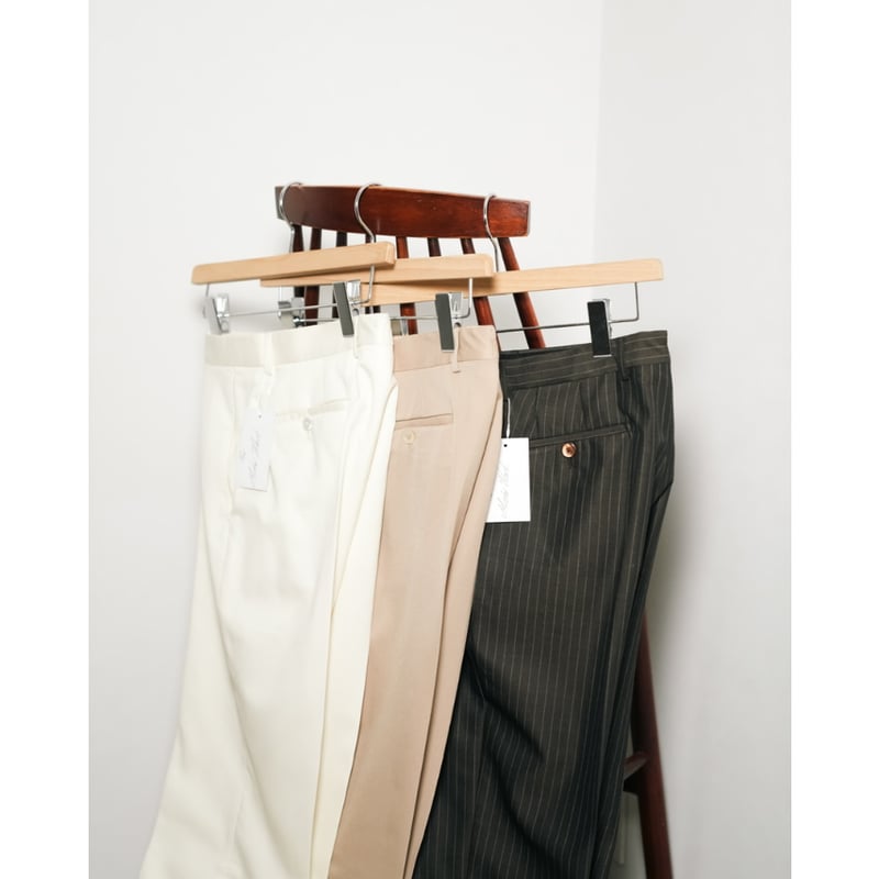 BIBOJA High Waisted Flare Trousers - No Pleat/S