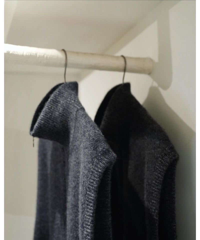 MAATEE&SONS Ex. CASHMERE ZIP UP VEST (俺のちゃんちゃんこ MAATEE&SONS Ex. CASHMERE ZIP UP VEST (俺のちゃんちゃんこ