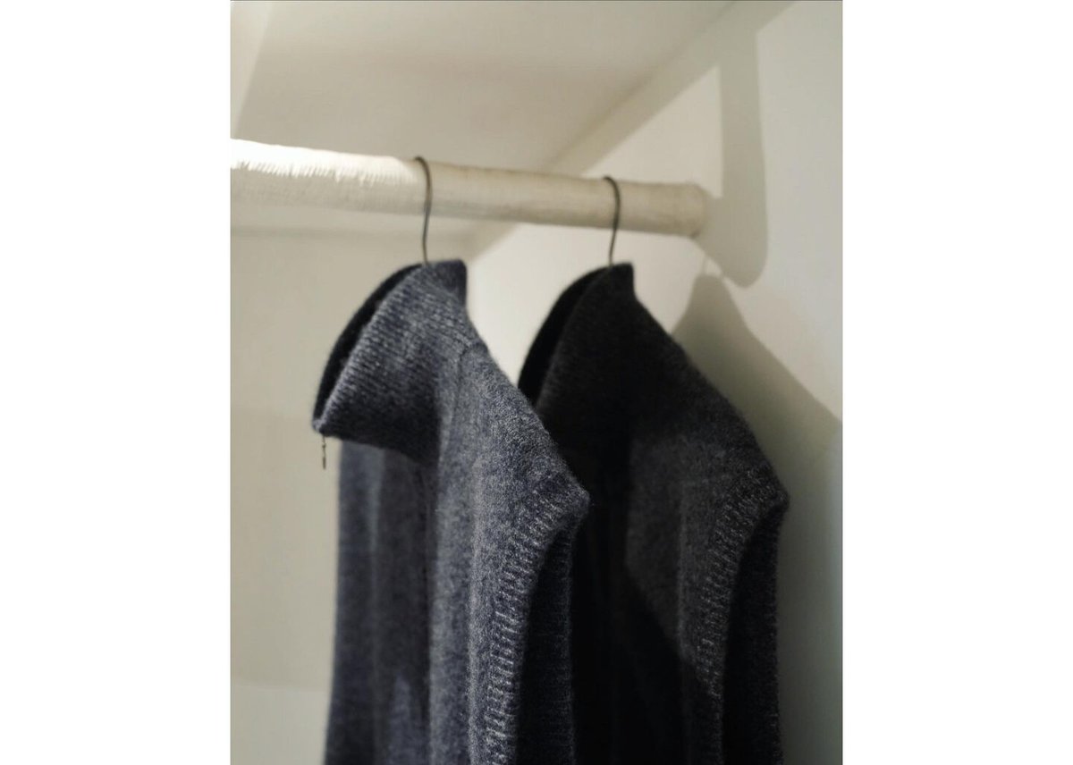 MAATEE&SONS Ex. CASHMERE ZIP UP VEST (俺のちゃんちゃんこ MAATEE&SONS Ex. CASHMERE ZIP UP VEST (俺のちゃんちゃんこ