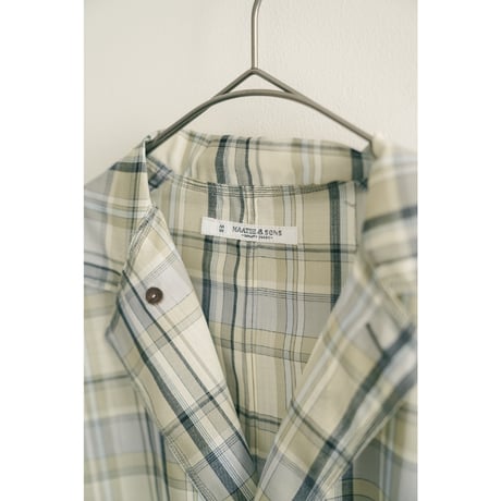 MAATEE&SONS  "H"WOOL CK 折って折ってSHIRTS JACKET