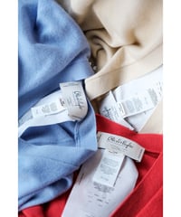 Olde H & Daughter AGED CASHMERE PLAIN STITCH CARDIGAN