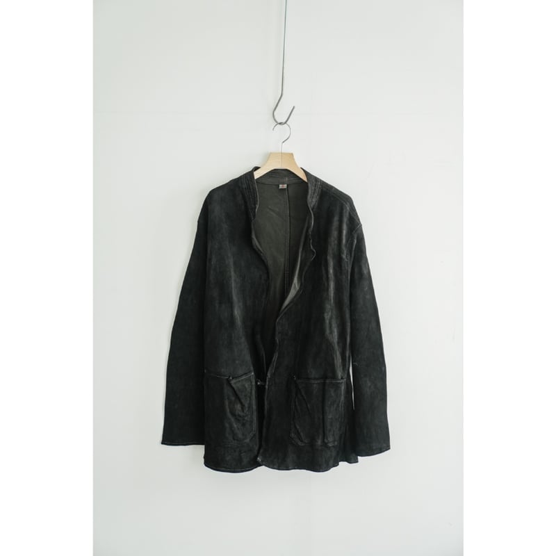 barbell object Ex. dyed leather jk | MusterWerk