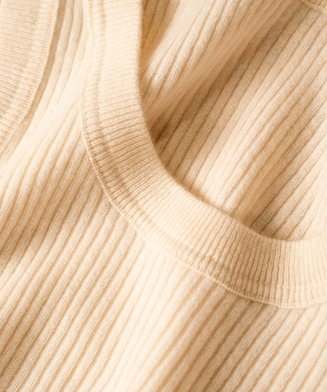 PICEA Ex. BABY CASHMERE RIB TANK TOP