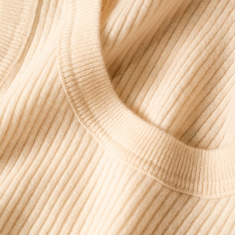 PICEA Ex. BABY CASHMERE RIB TANK TOP | MusterWerk