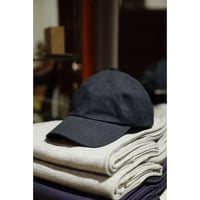 ULTERIOR Ex. WASHED BIZEN GABARDINE VINTAGE MOTIF 6 PANELED CAP Ⅱ