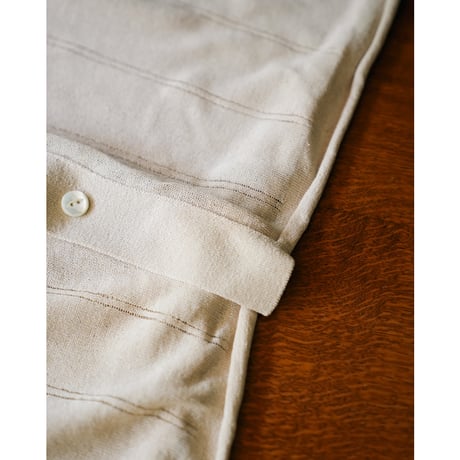 Olde H&Daughter "JYARI-JYARI SILK" SHIRTS C/D