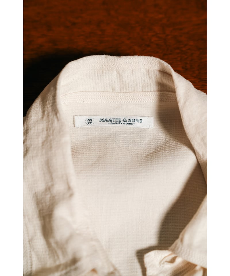 MAATEE & SONS NOT A PLAIN SHIRTS SIZE：3