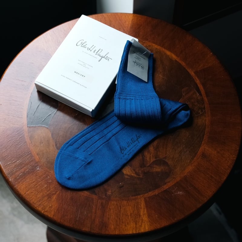 Olde H & Daughter SILK RIB SOCKS | MusterWerk