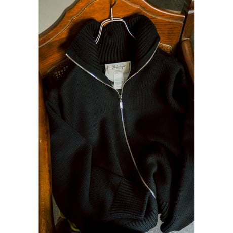 Olde H & Daughter WOOSTED WOOL DRIVERS KNIT JACKET