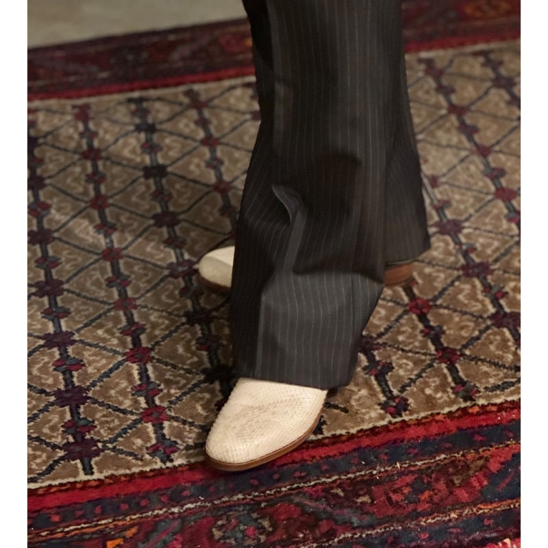 BIBOJA High Waisted Flare Trousers - No Pleat/S