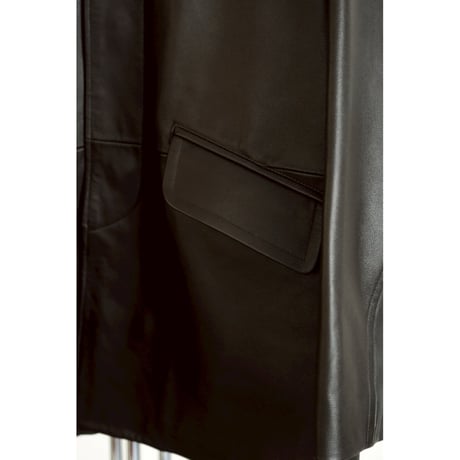 MAATEE&SONS SPANISH LAMB 裏カシミヤ LEATHER HALF COAT