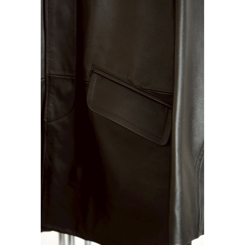 MAATEE&SONS SPANISH LAMB 裏カシミヤ LEATHER HALF COA