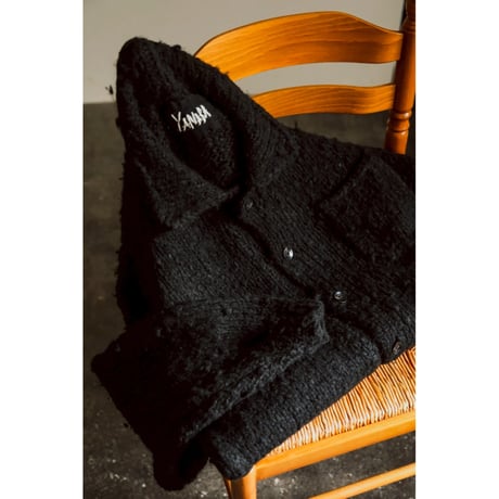 YANABA "ARRON" POLO NECK CARDIGAN