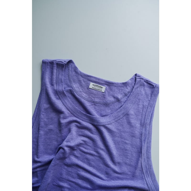 MAATEE&SONS TANKTOP LINEN天竺 | MusterWerk