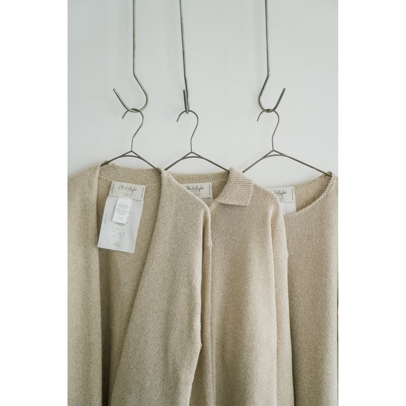 Olde H & Daughter SILK COTTON BOAT NECK/HALF Z