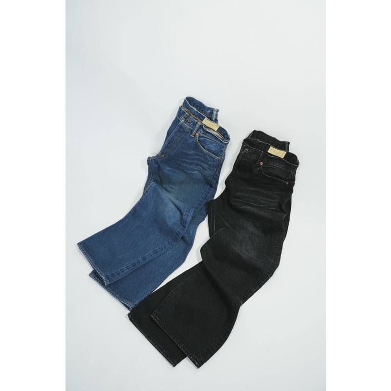 cantate Denim Straight Trousers (VINTAGE WASH)