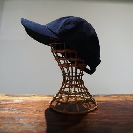 ULTERIOR Ex. WASHED BIZEN GABARDINE VINTAGE MOTIF 6 PANELED CAP