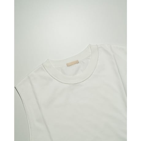 ULTERIOR SUVIN SUEDED TENJIKU SLEEVELESS TEE
