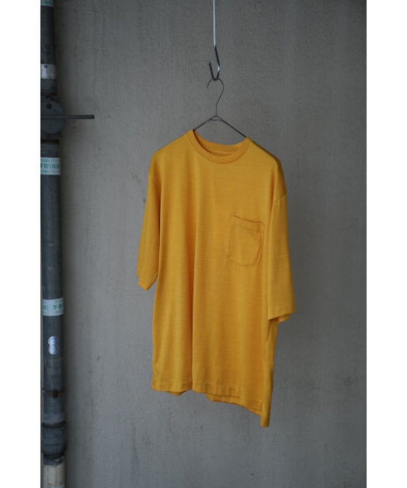 MAATEE&SONS WASHABLE SILK POCKET-TEE | MusterWerk MAATEE&SONS WASHABLE SILK POCKET-TEE | MusterWerk