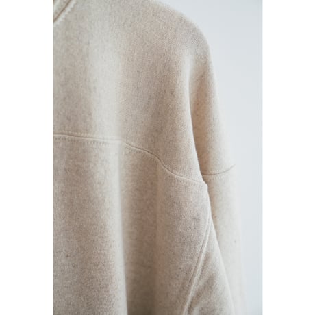 slopeslow  Cotton/Linen Light French terry Crew Neck