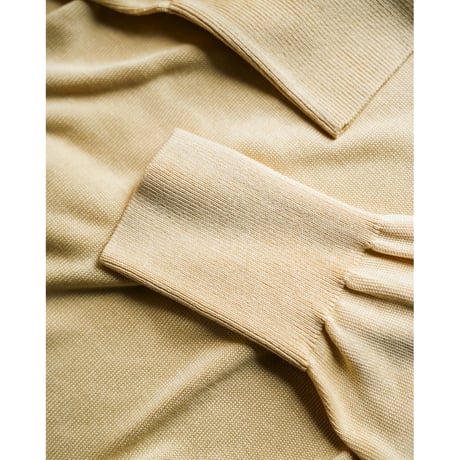 Olde H & Daughter Ex. GOLDEN SILK PLAIN STITCH CREW NECK