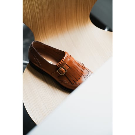 F.LLI Giacometti FG462 ROSSA (WING-TIP MONK SLIP-ON)