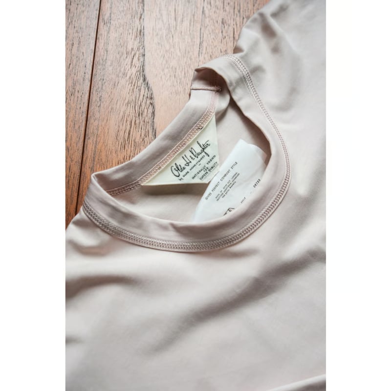 Olde H&Daughter Ex.SUVIN COTTON PLAIN STITCH L/