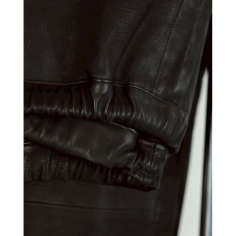 ULTERIOR  Ex. LEATHER TRACK PANTS