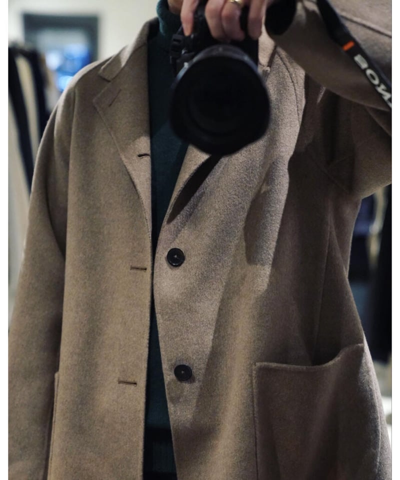 MAATEE&SONS CASHMERE W FACE SPORTS COAT | Muste MAATEE&SONS CASHMERE W FACE SPORTS COAT | Muste