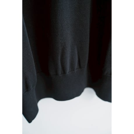 Olde H & Daughter SILK PLAIN STITCH CREW NECK P/O