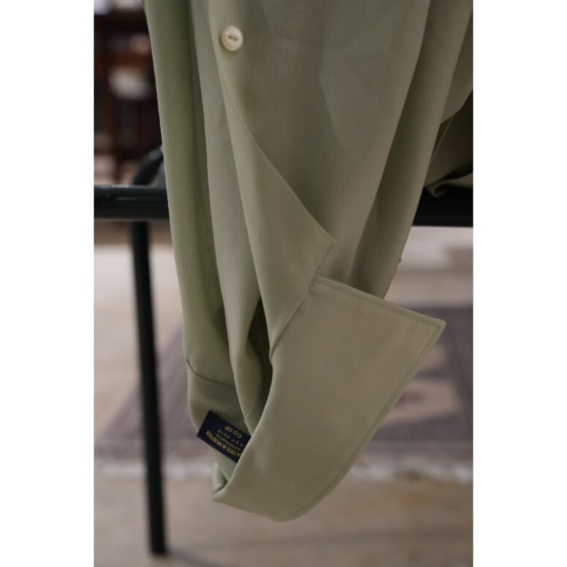 【WAGAMAMA別注】MAATEE & SONS Hウールシャツ エンジカラー WAGAMAMA別注】MAATEE & SONS Hウールシャツ エンジカラー