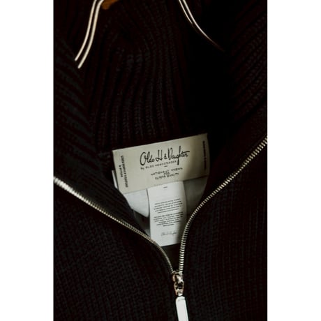 Olde H & Daughter WOOSTED WOOL DRIVERS KNIT JACKET