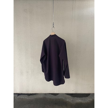 tilt the authentics Ex. Cashmere Blend Stand Collar Shirt