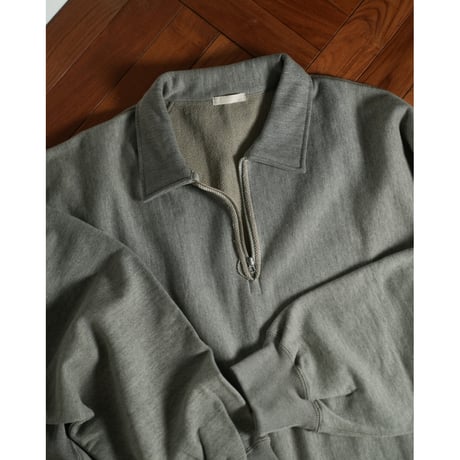 ULTERIOR FADED SILKY TERRY RW HALF ZIP P/O