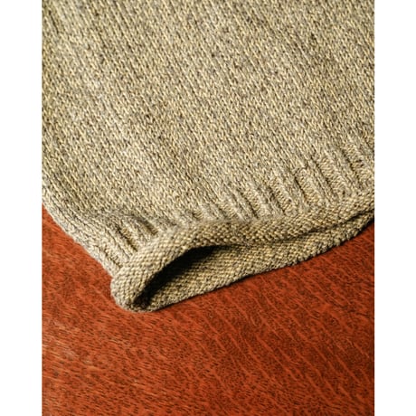 Olde H&Daughter SILK COTTON HALF ZIP P/O