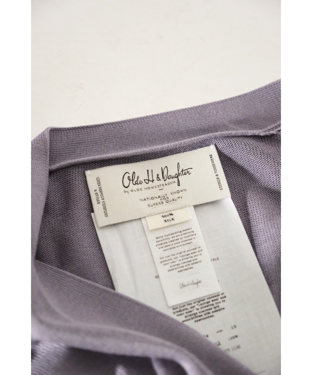 Olde H & Daughter SILK PLAIN STITCH CARDIGAN | Olde H & Daughter SILK PLAIN STITCH CARDIGAN |