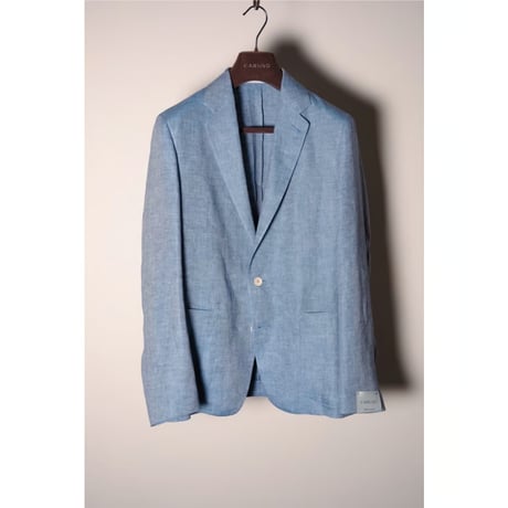CARUSO LINEN SINGLE JACKET
