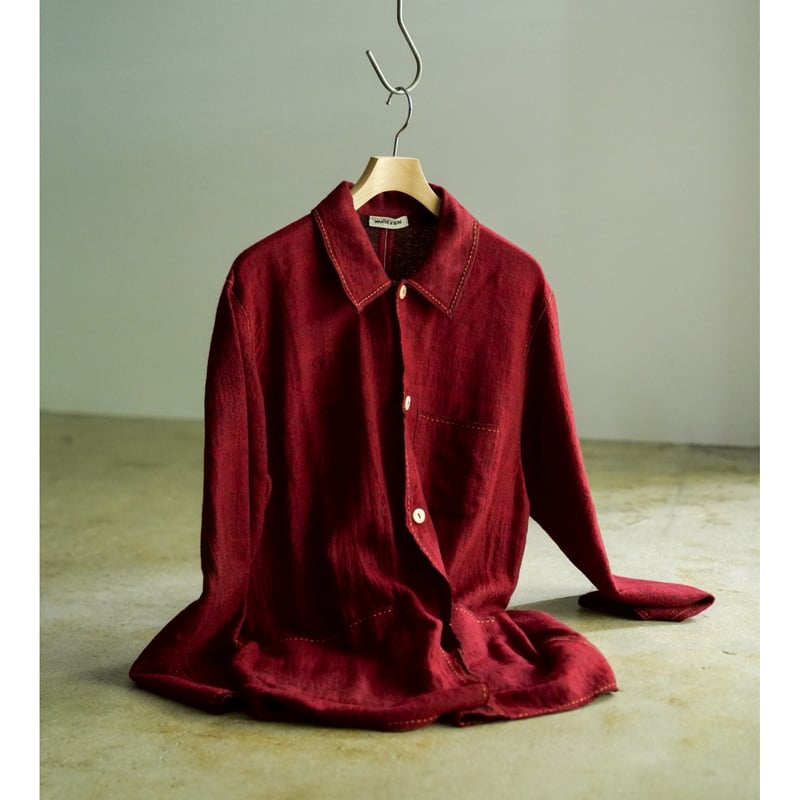 MAATEE&SONS GUPTA WOOL W FACE COVERALL | Muste