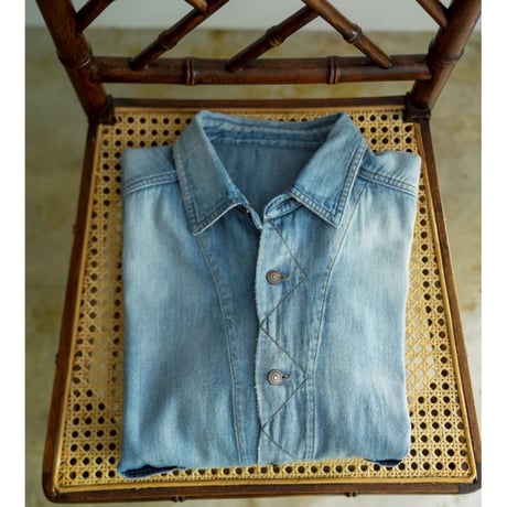 MAATEE&SONS DENIM SHIRTS COVERALL