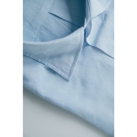 MAATEE&SONS SEMI WIDE SPREAD SHIRTS "極HEMPSILK"