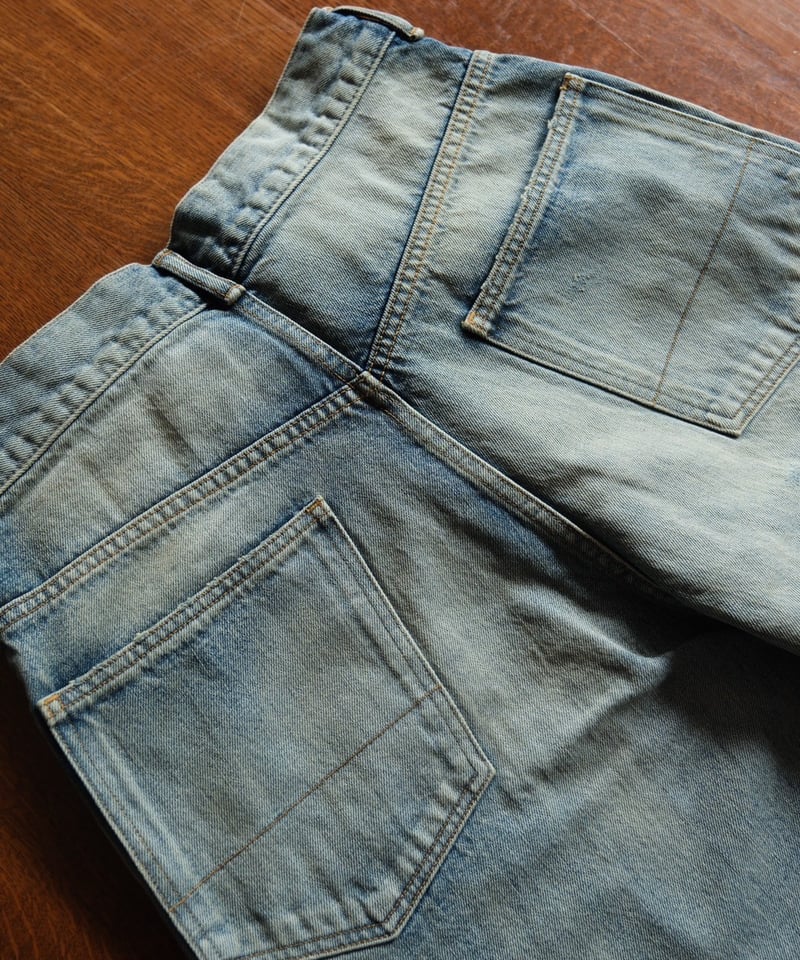 ANCELLM AGING SELVEDGE TAPERED 5P DENIM PANTS | ANCELLM AGING SELVEDGE TAPERED 5P DENIM PANTS |