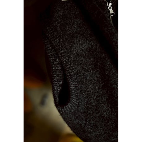 MAATEE&SONS Ex. CASHMERE 強縮絨 ZIP VEST "俺のちゃんちゃんこ"