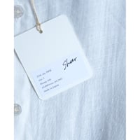 Aquellos Ojos Verdes  Ex. Dressed Hemp "Sheer" Classic open collar shirt