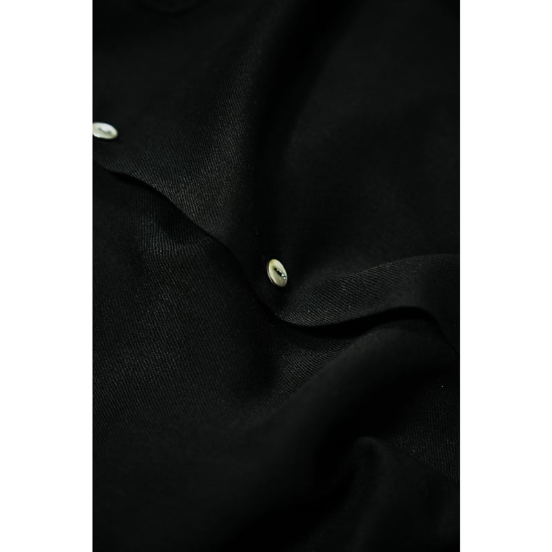 MAATEE&SONS OPEN COLLAR SHIRTS SILKRAYON | Must