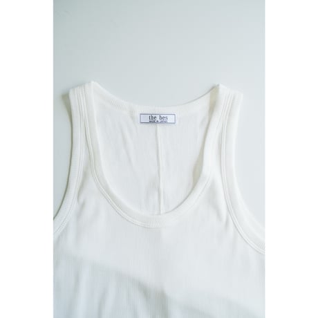 the bes TWISTED SUPIMA COTTON RIB TANK TOP 2-pack