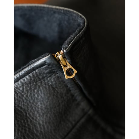 MAATEE&SONS DEAR LEATHER VEST 裏カシミヤ