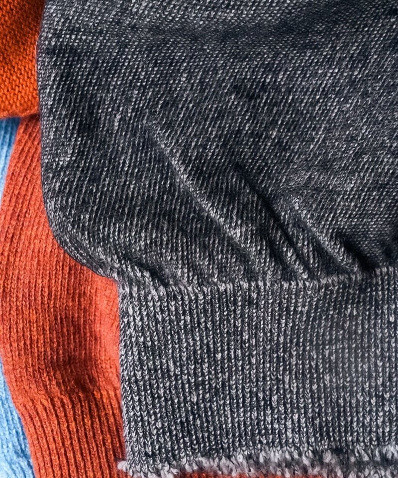 MAATEE&SONS BLACK ALPACA 裏CASHMERE ひょっとこ P/O SW MAATEE&SONS BLACK ALPACA 裏CASHMERE ひょっとこ P/O SW