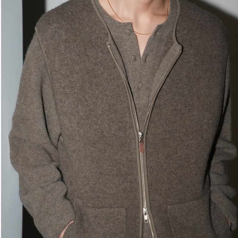 WALENODE innocent YAK Zip-up vest | MusterWerk