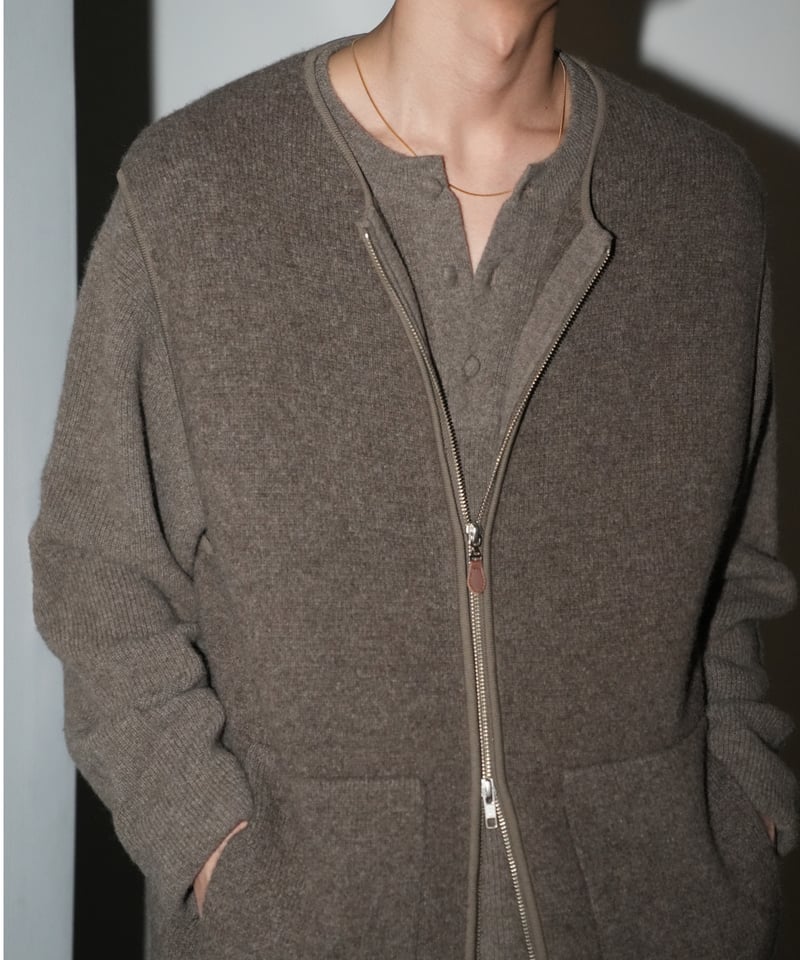 WALENODE innocent YAK Zip-up vest | MusterWerk