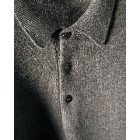 PICEA BABY CASHMERE L/S POLO SWEATER